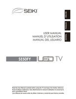 Seiki SE50FY TV Operating Manual